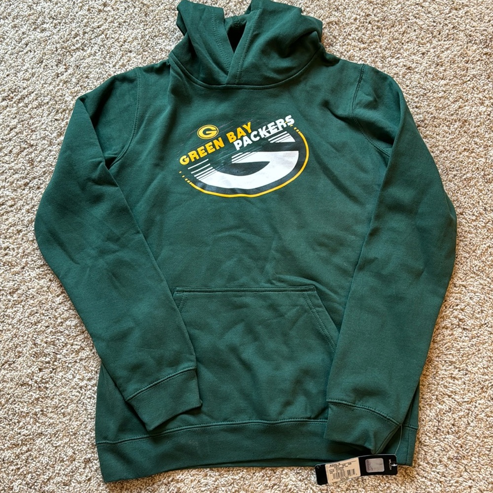 Youth Green Bay Packers Sweatshirt 
Size XL (16/18)